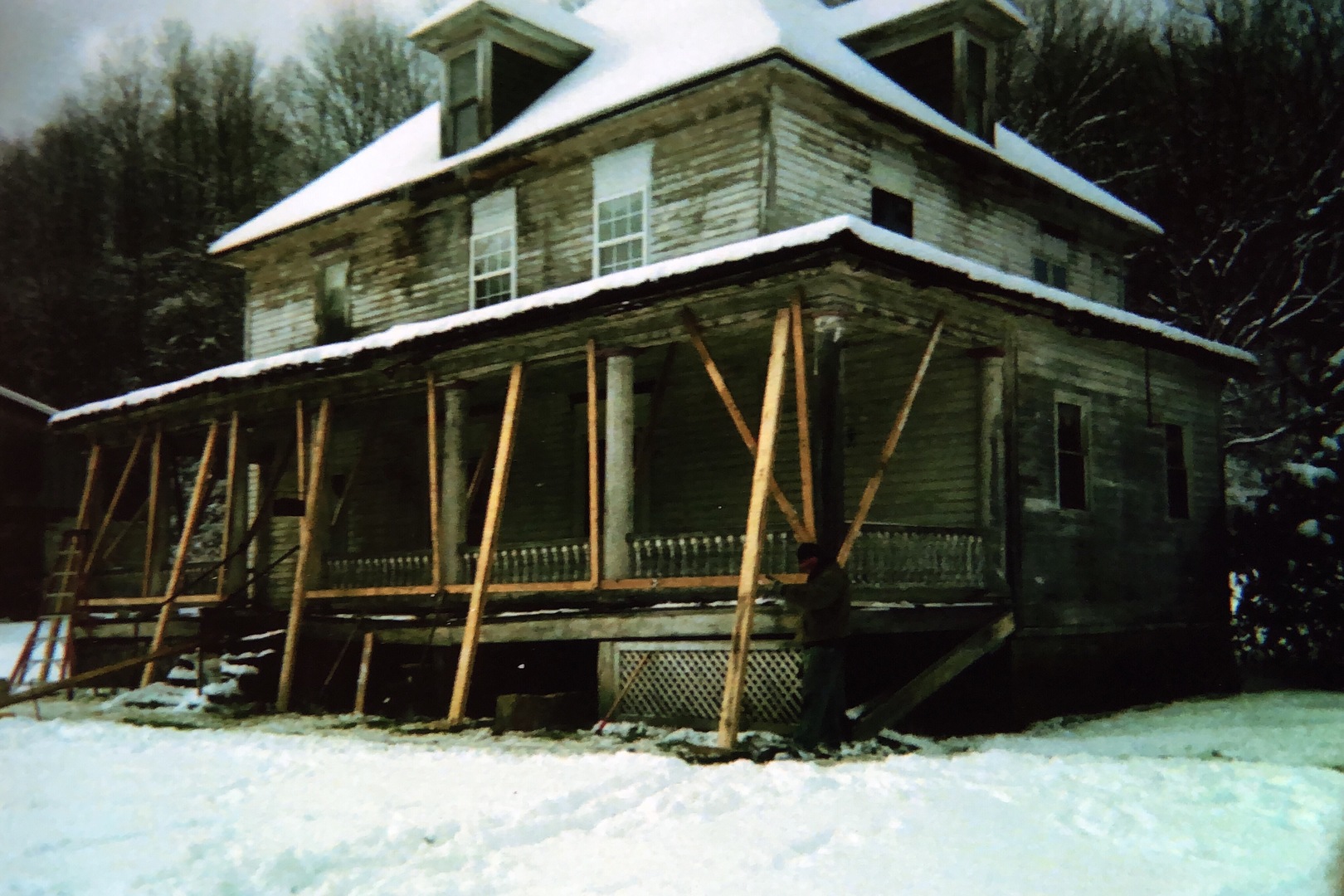 Fixing Old Porch